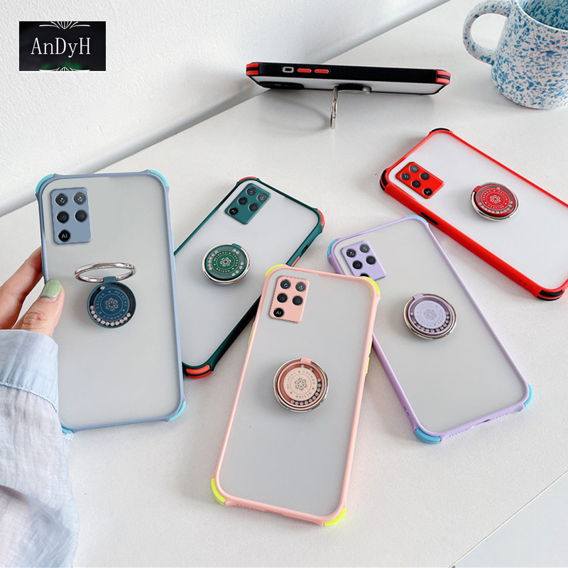 Ốp Lưng Chống Sốc Có Giá Đỡ Hình Camera 4 Lỗ Cho Oppo A94 / Reno5 F / F19 Pro | BigBuy360 - bigbuy360.vn