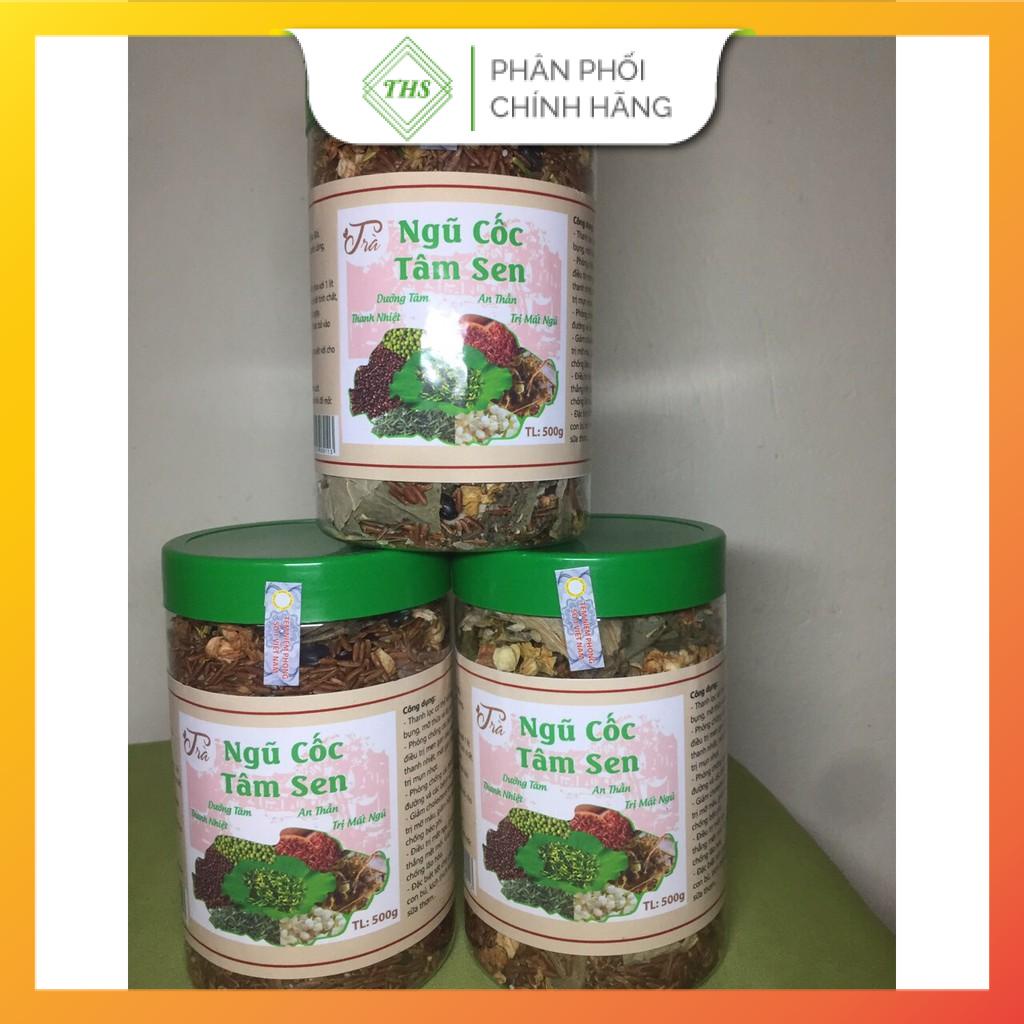 NGŨ CỐC TÂM SEN 500g -  ĐẸP DÁNG - THANH LỌC CƠ THỂ - NGỦ NGON GIẤC - HỖ TRỢ GIẢM CÂN TIÊU MỠ