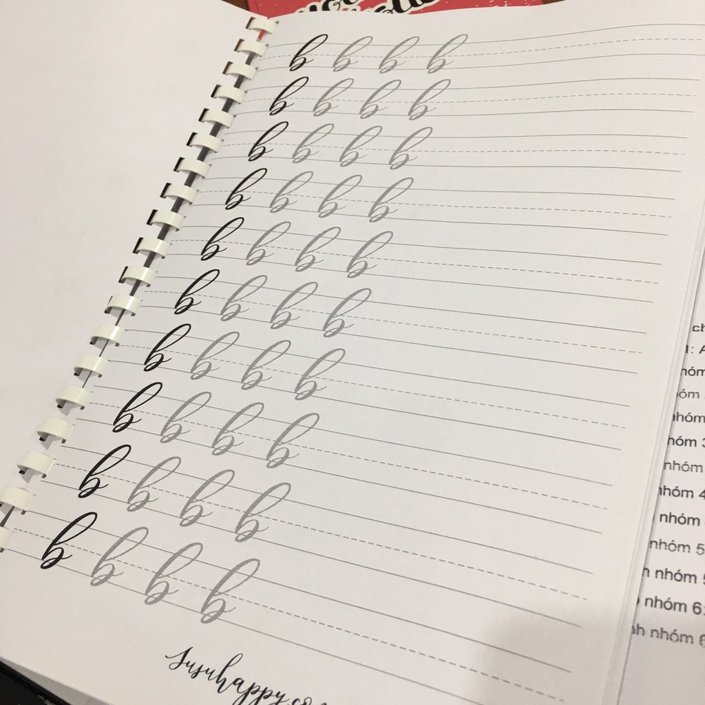 Workbook 28 Ngày Luyện Modern Calligraphy Phong Cách Hand-Lettering, Bullet Journal