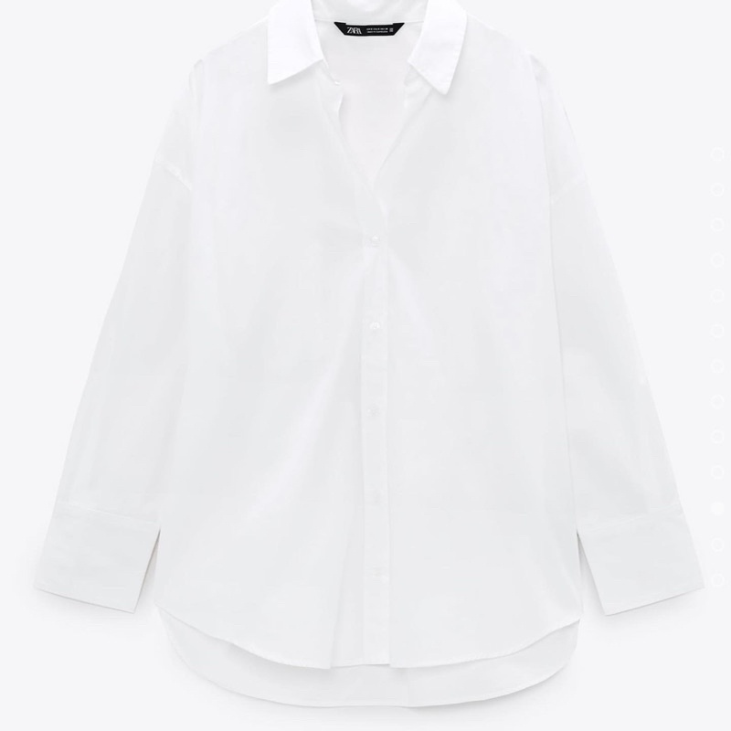 Thanh lý sơ mi dáng dài Zara auth