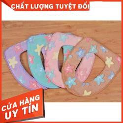 [XẢ KHO+FREE SHIP] Lót nỷ bồn cầu tiện lợi