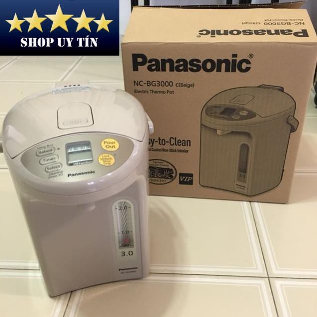 [Chính hãng]  Bình thủy điện Panasonic PABT-NC-BG3000CSY 3L - Hàng chính hãng