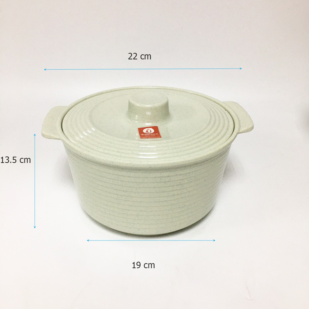 Thố cơm Nhựa Melamine Thái Lan BL110-7 (Đủ Màu)