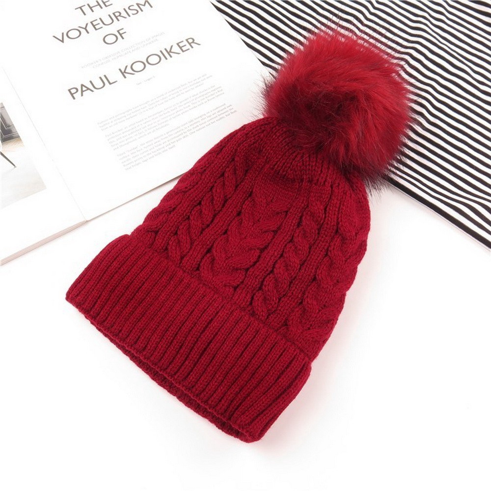 Nón len ấm áp thời trang dành cho nữ