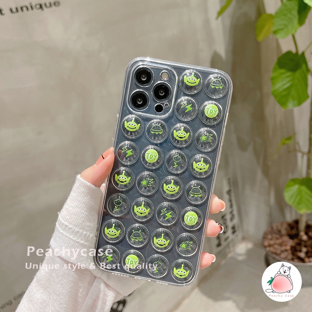 Ốp điện thoại TPU dẻo trong suốt họa tiết hoạt hình Toy Story dễ thương cho IPHONE 12 11 PRO MAX X XS MAX XR 7PLUS