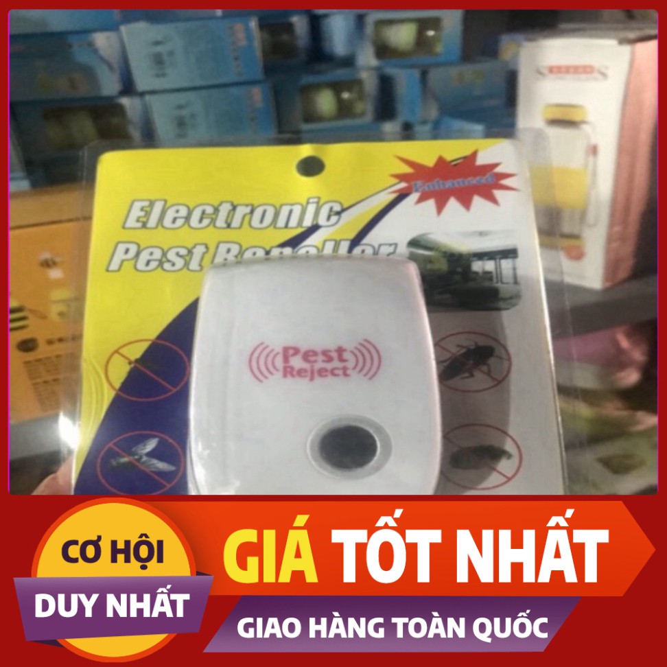 (FREE SHIP + FREE SHIP Máy đuổi côn trùng Pest Reject bằng sóng siêu GIÁ TỐT CHỈ CÓ TẠI TIỆN ÍCH SHOP GIÁ TỐT CHỈ CÓ TẠI