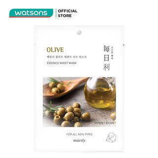 Mặt Nạ Chiết Xuất Ô Liu Maeily Olive Essence Sheet Mask 21ml