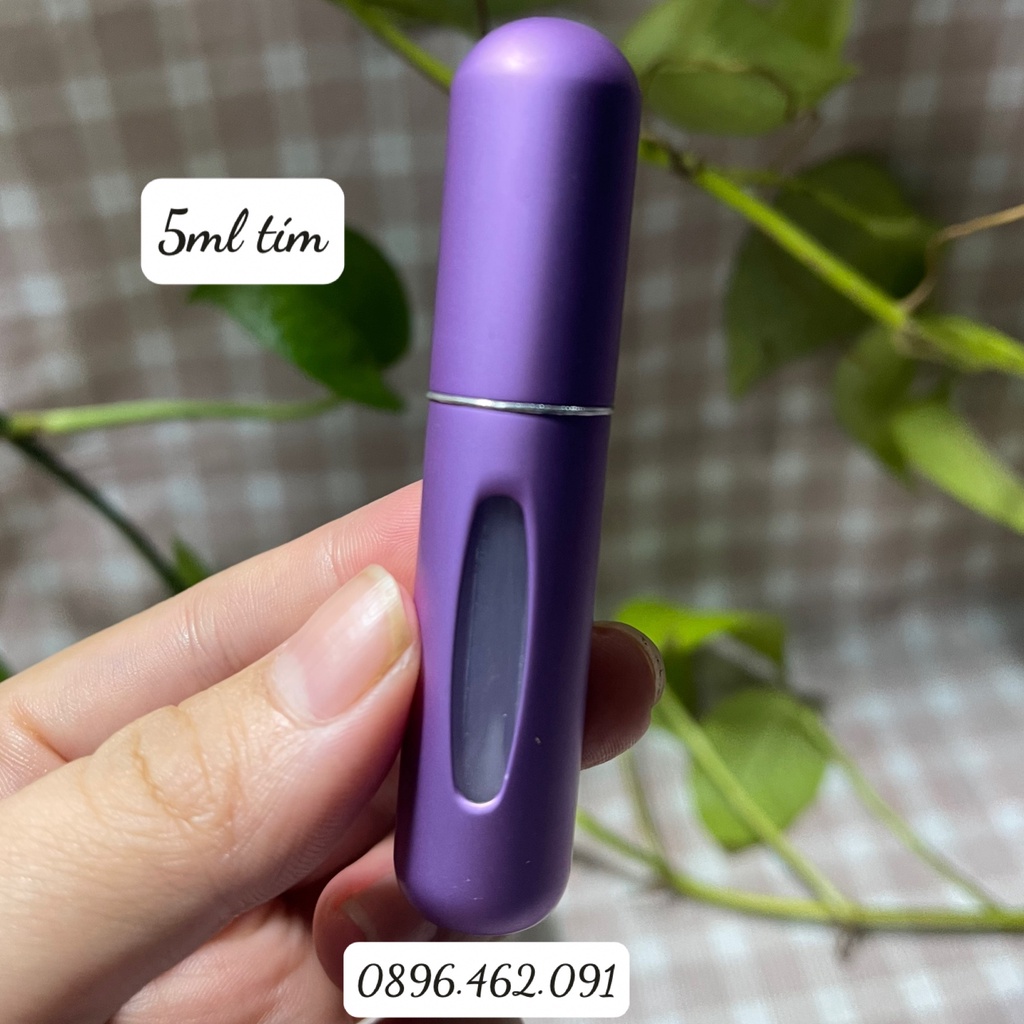 Lọ Chiết, Chai Chiết, Ống Chiết Nước Hoa Tự Động Dạng Xịt 5ML - CHAI RỖNG KHÔNG CHỨA DUNG DỊCH