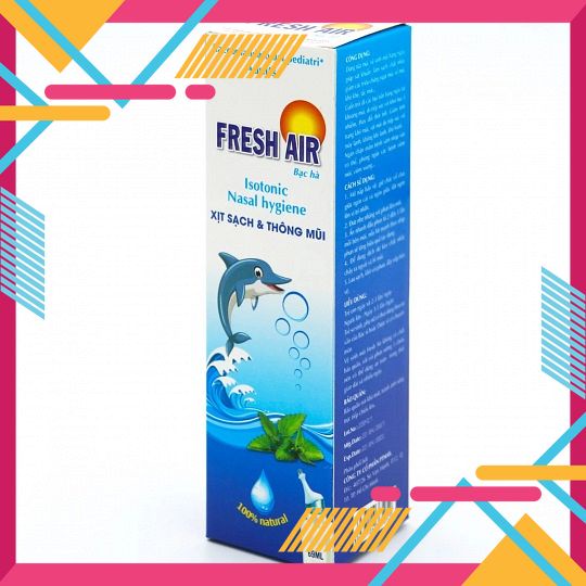 [5❤️][FREESHIP] CHAI XỊT FRESH AIR GIÚP SẠCH, THÔNG MŨI (69ml) [HCM]