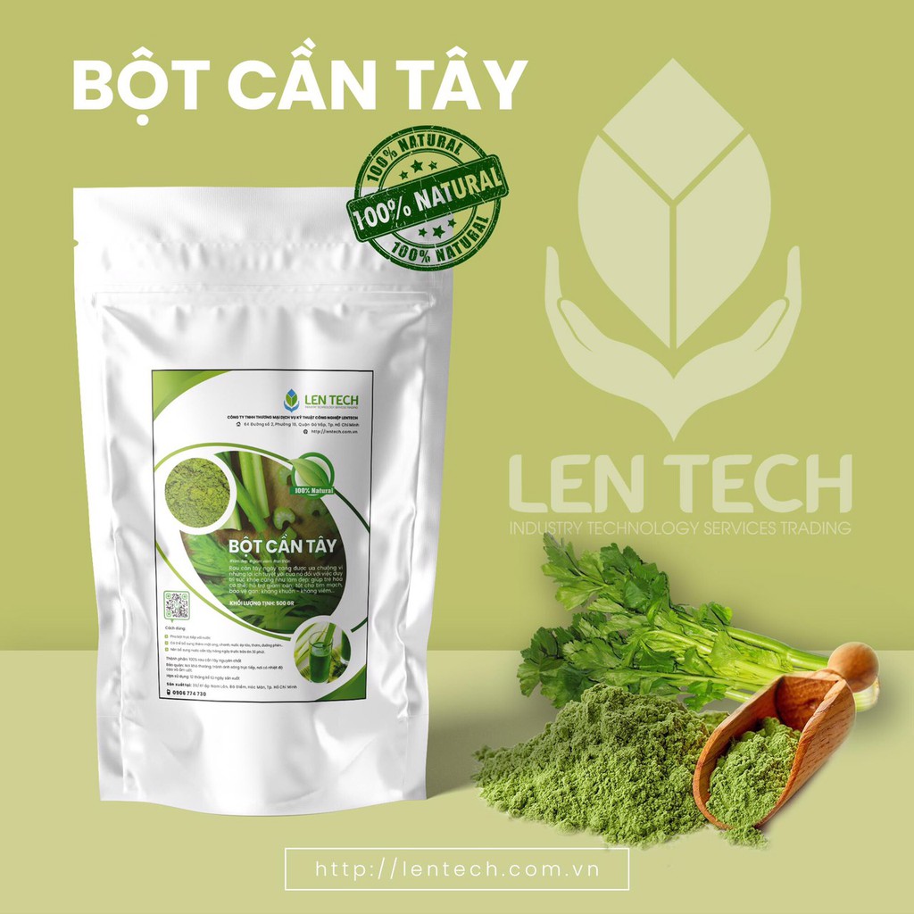 BỘT CẦN TÂY LENTECH 100g