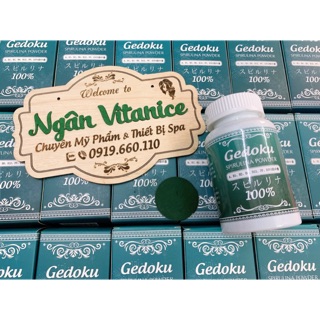 Tảo xoắn Gedoku nhật bản hộp 100g hàng chuẩn
