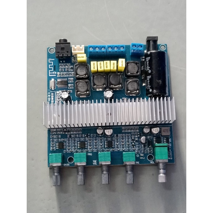 Bảng mạch khuếch đại âm thanh TPA3116 2.1 kênh DC12V-24V 2 x 50W và 10 kênh tiện lợi