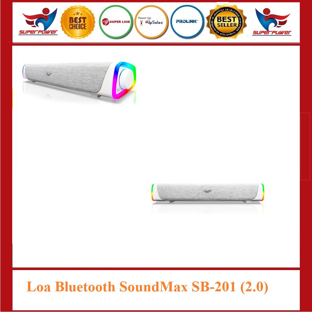 Loa Bluetooth SoundMax SB-201 (2.0)