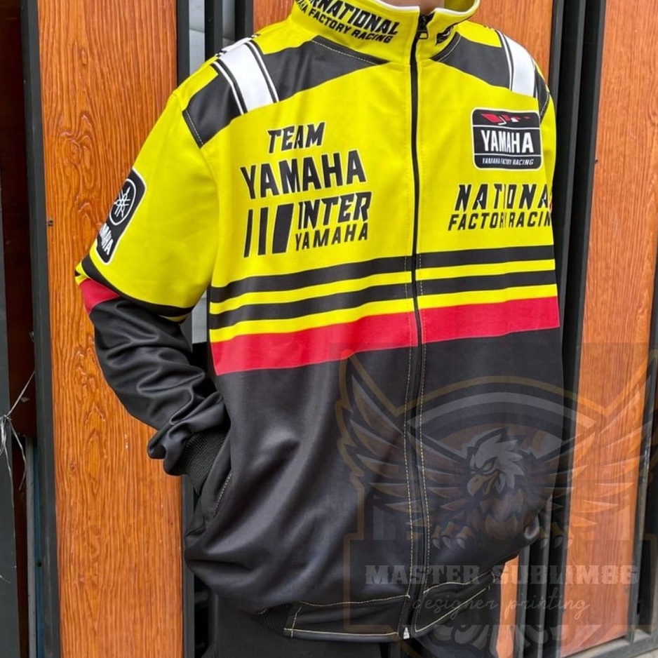Áo Khoác Dekistore86 Dày Dặn In Hình Nhóm Nhạc Yamaha International Ash Cổ Điển Đua Xe Lotto Lotto Màu Vàng Tro Cho Nữ