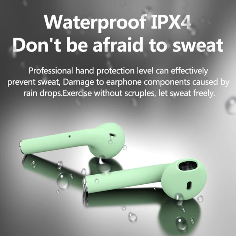 Tai nghe Bluetooth Vitog i12 không dây nút cảm ứng tích hợp micro tiện dụng | BigBuy360 - bigbuy360.vn