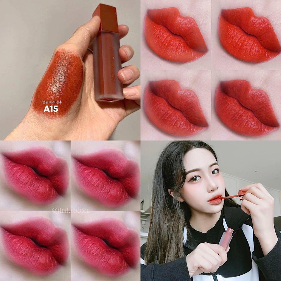 SON KEM LÌ BLACK ROUGE AIR FIT VELVET TINT | Thế Giới Skin Care