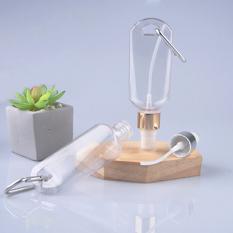 Chai Nước Rửa Tay Mini 50ml Có Móc Khóa Tiện Dụng
