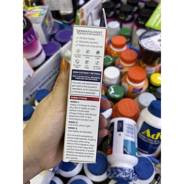 Loreal Revitalift  Serum Loreal ban đêm 0,3 % PURE RETINOL Revitalift cải tạo da chống lão hóa