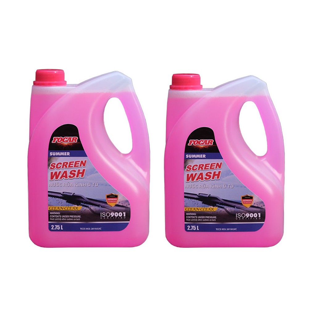 Nước rửa kính ô tô Focar SUMMER Screen Wash 2.75L