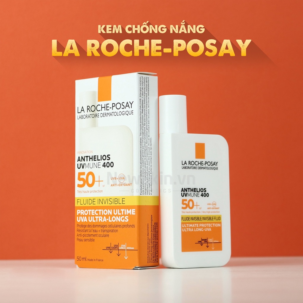 Kem Chống Nắng Laroche-Posay Anthelios Fluide invisible 50ml
