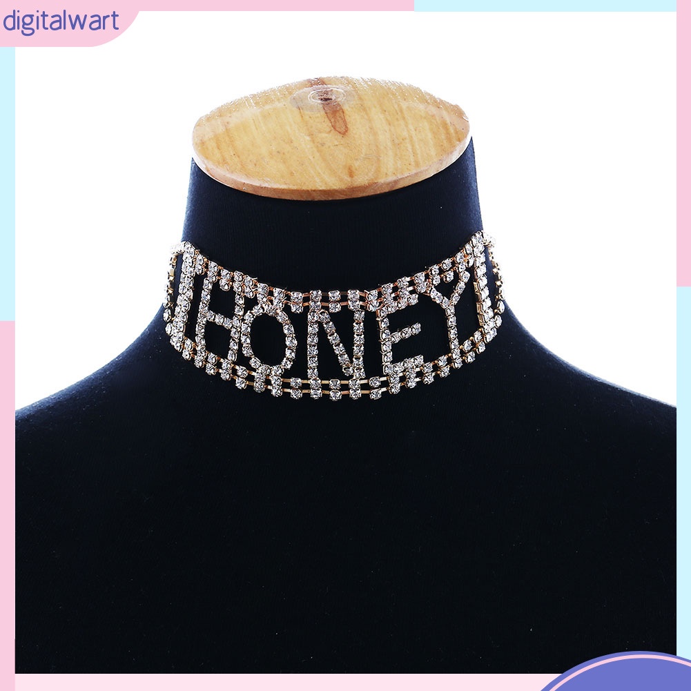 Vòng Cổ Choker Đính Đá Thời Trang Nữ Tính
