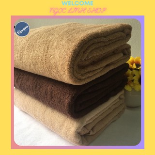 Khăn tắm cỡ to đại 💖SIÊU TO KHỔNG LỒ💖 Khăn bông xuất Nhật cỡ đại trùm kín người siêu thấm hút kích thước 1m x 1m8