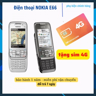 Điện thoại cổ nắp trượt Nokia E66 -bảo hành 1 năm
