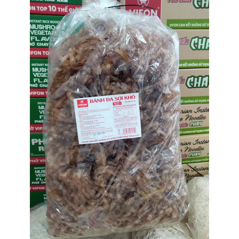 Bánh Đa Sợi Khô Vifon 3kg
