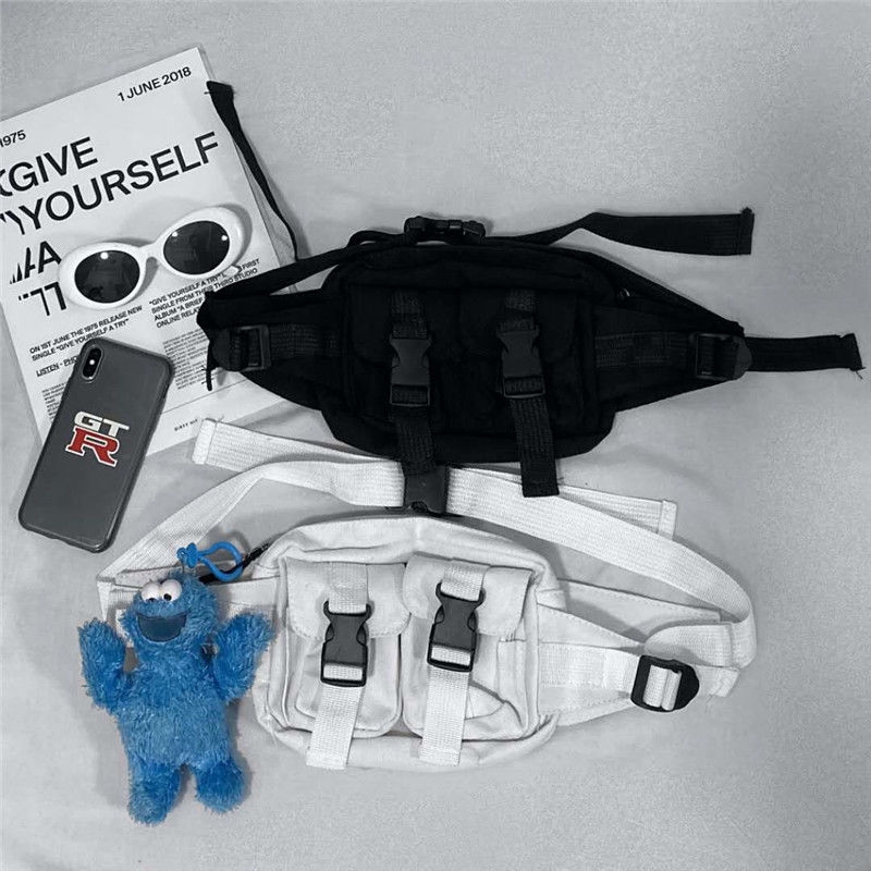 Túi đeo chéo vai chất liệu canvas kiểu dáng trẻ trung cổ điển | BigBuy360 - bigbuy360.vn