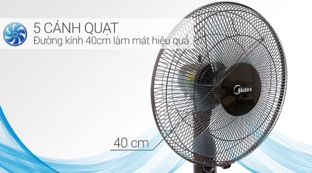 Quạt Đứng MIDEA FS40-15Q (Miễn phí giao tại HCM-ngoài tỉnh liên hệ shop)