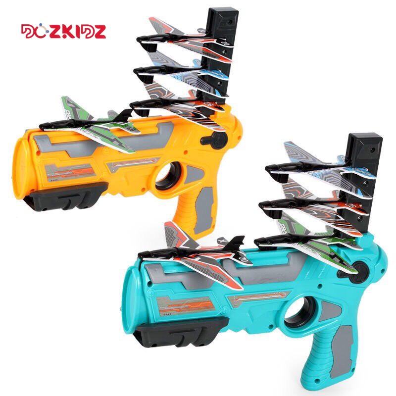 Đồ chơi trẻ em, bộ phóng máy bay cho bé trai từ 3 tuổi trở lên - DOZKIDZ