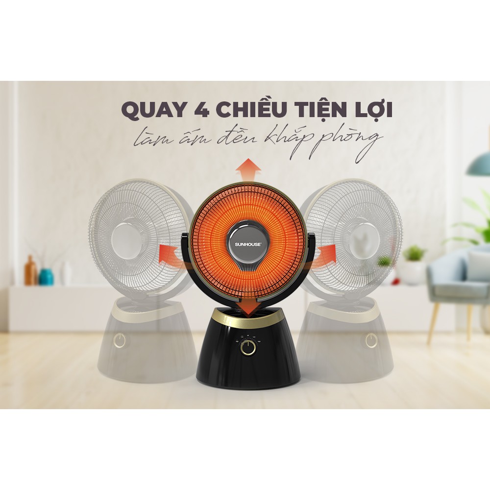 Quạt sưởi carbon SUNHOUSE SHD7008