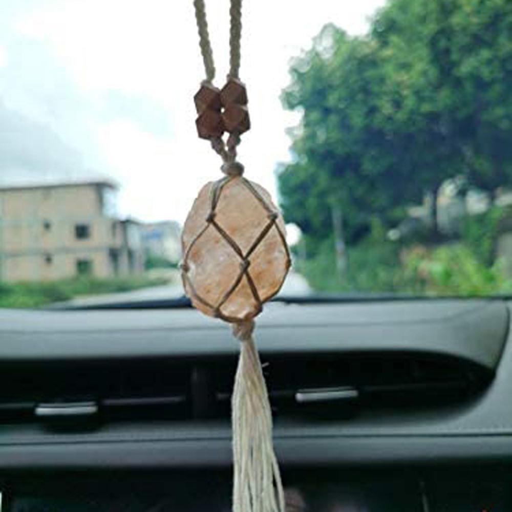 Phụ Kiện Treo Trang Trí Gương Chiếu Hậu Xe Hơi In Chữ PATRICIA Handmade Độc Đáo