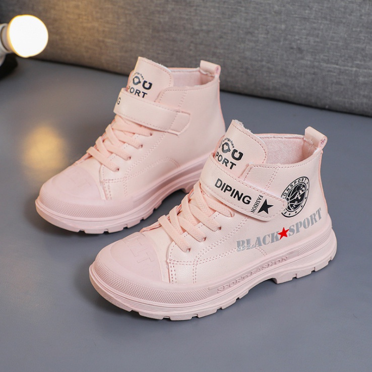 Giày bốt cao cổ bé gái phong cách Hàn Quốc(hàng mới về) B075