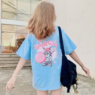 Áo thun Unisex form rộng_Freesize 65kg