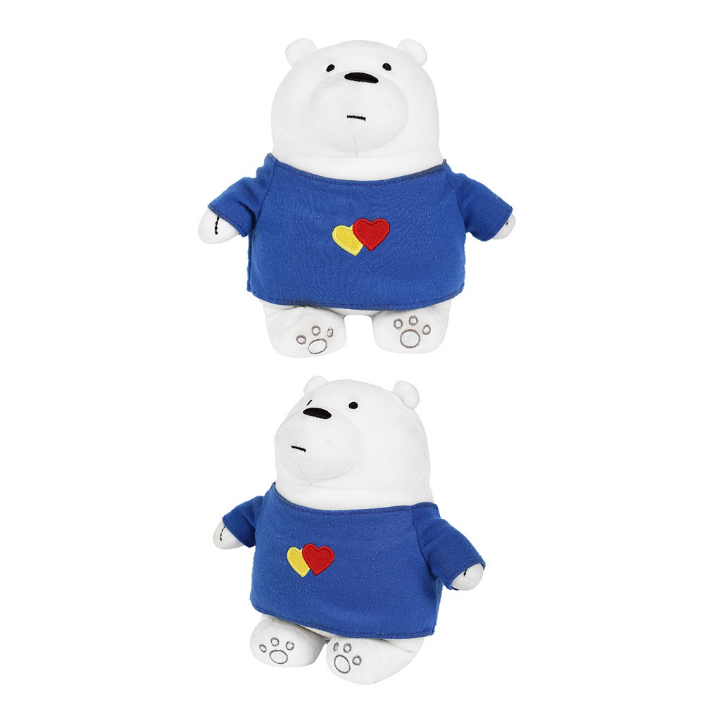 Gấu bông mềm mịn chất liệu cao cấp We Bare Bears Miniso