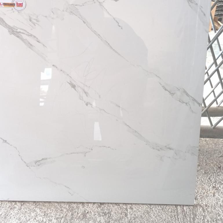 Giấy Dán Sàn 60x60 Họa Tiết Đá Cẩm Thạch Ikad Kw 1