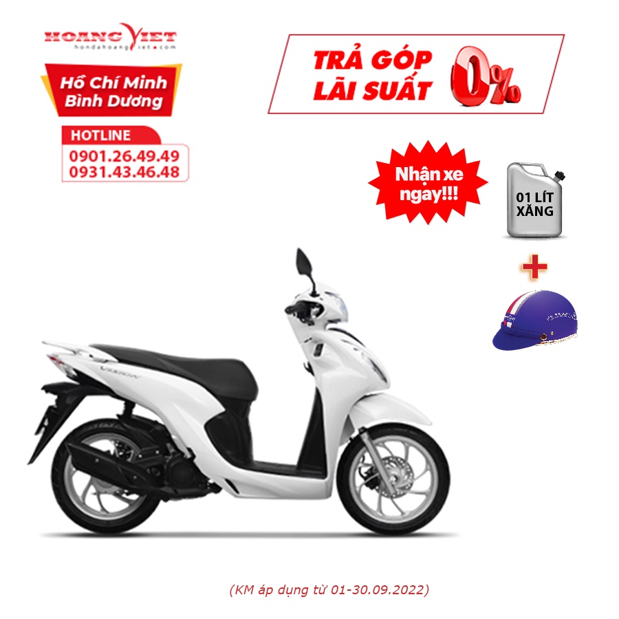 Xe Máy Honda Vision Tiêu Chuẩn 2021 V00-V05