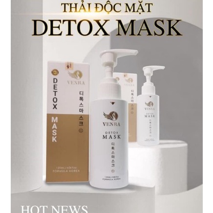 Mặt Nạ Sủi Bọt Thải Độc Cho Da Detox Mask Venra