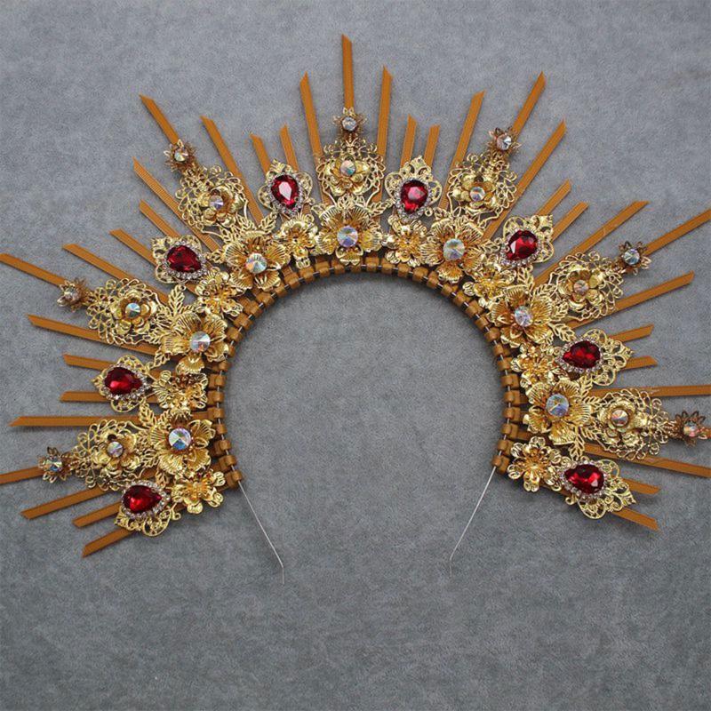 Băng Đô Cài Tóc Hóa Trang Thiên Thần Halo Mừng Năm Mới Cho Bé Gái