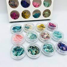 Set xà cừ ẩn 12 ô siêu đẹp làm móng