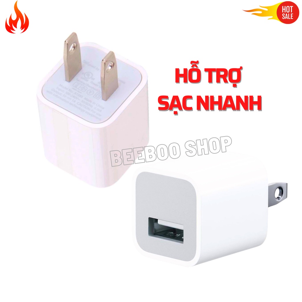 Bộ Củ sạc Iphone A21 cao cấp - có kèm dây sạc iphone hỗ trợ sạc nhanh-ổn định nguồn điện,tuổi thọ cao-Bảo hành 12 Tháng.