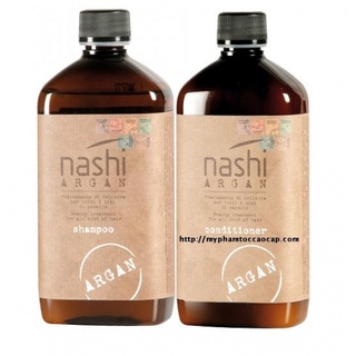 Dầu gội xả phục hồi hư tổn nashi argan 500ml [ nashi-chính hãng
