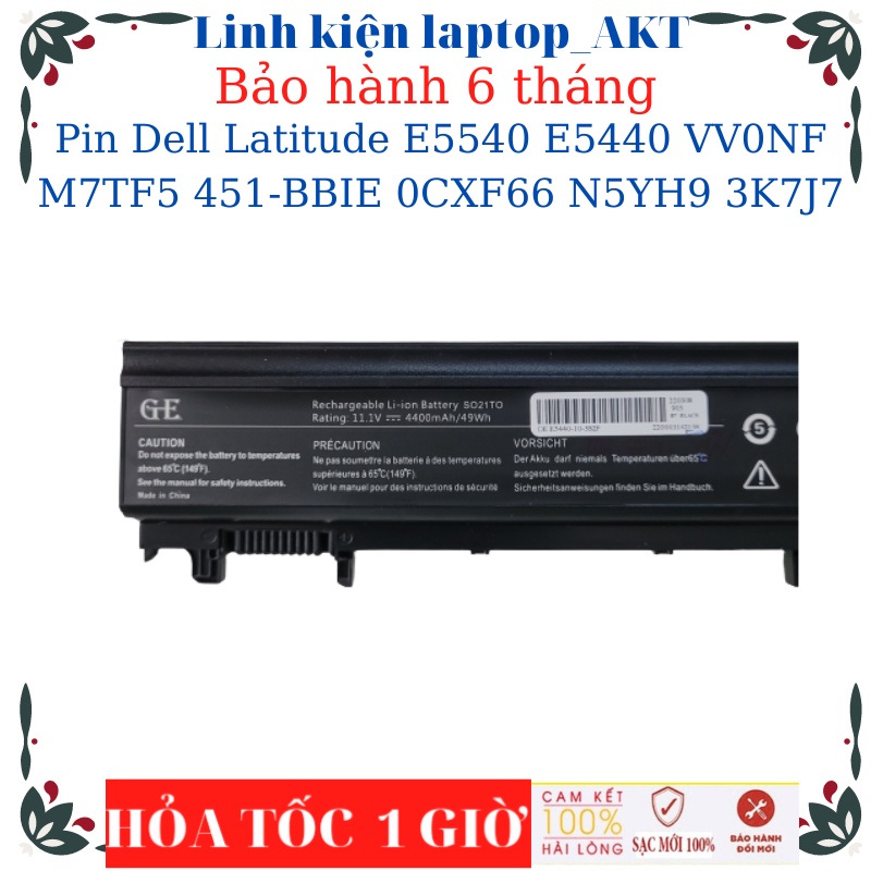 Pin laptop Dell Latitude E5540 E5440 VV0NF M7TF5 451-BBIE 0CXF66 N5YH9 3K7J7