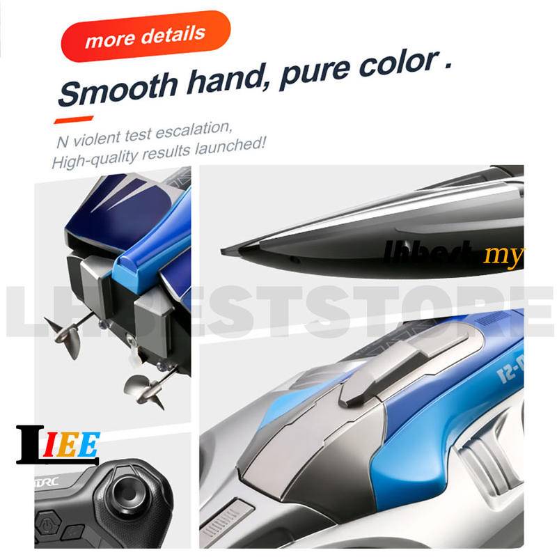 Thuyền Đồ Chơi Điều Khiển Từ Xa Tốc Độ Cao 30Km / h S1 2.4G