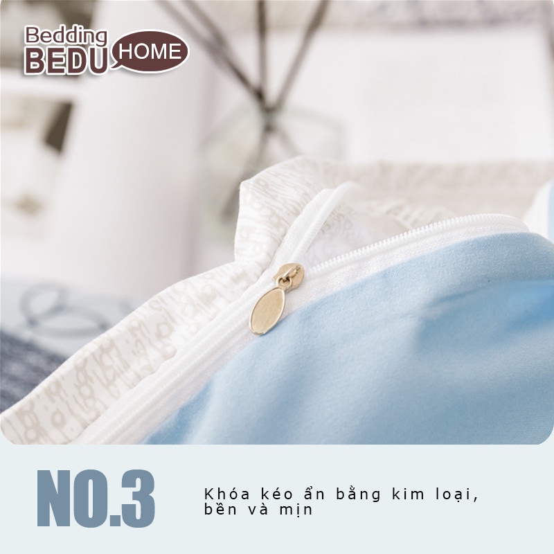 [BU] ★ Bộ chăn ga cotton Tici Hàn Quốc cao cấp ★ Kích thước và màu sắc đa dạng / nhẹ và thoáng khí / bền