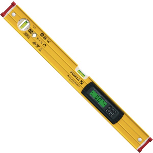 Thước thủy nivo điện tử Stabila 17670, 610mm, chống nước, cấp bảo vệ IP65. Sản xuất tại Đức