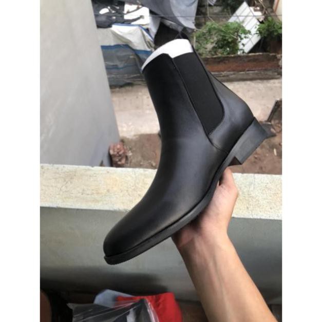 Xả Mới - ( Da nappa mềm ) Giày Bốt Nam, Chelsea boot da bò nguyên miếng AL6 " ' ' < "..."