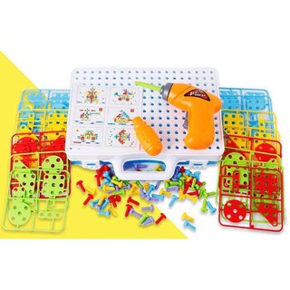 [Free ship] Bộ khoan điện cho bé