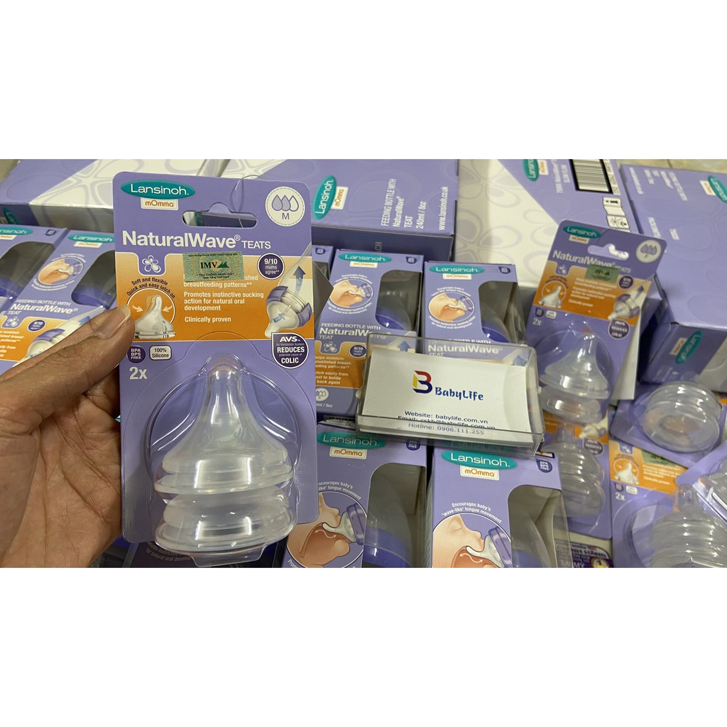 Bình sữa momma lansinoh 160ml, 240ml chính hãng